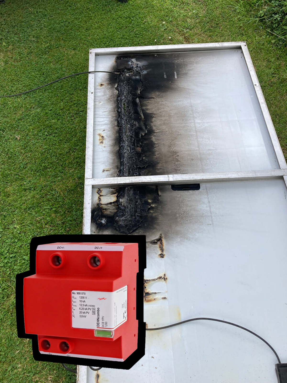 EV Solar protect PV systems from lightning